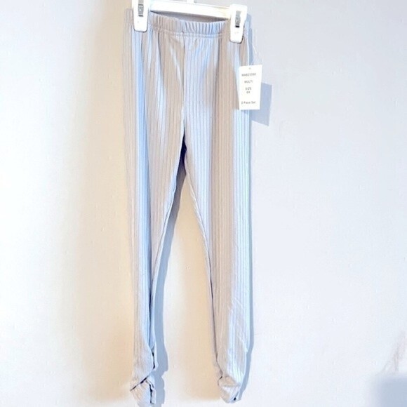 Girls gray pants size 6X Jumping Beans Solid Leggings, new - Picture 3 of 5